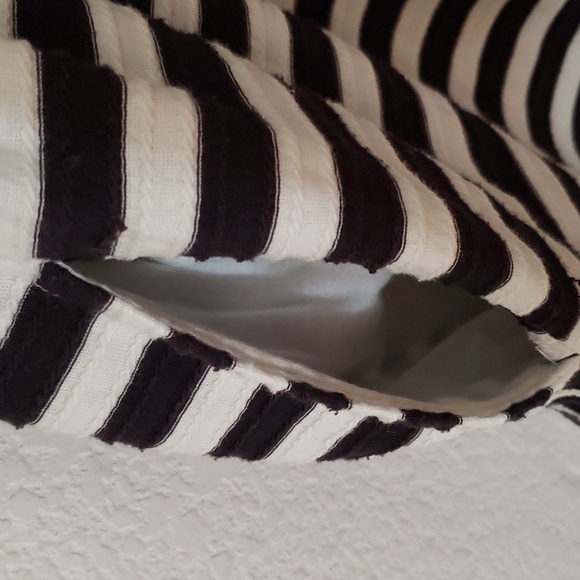 Anthropologie x Maison Jules Lace/Striped Dress Size Medium - Picture 5 of 16